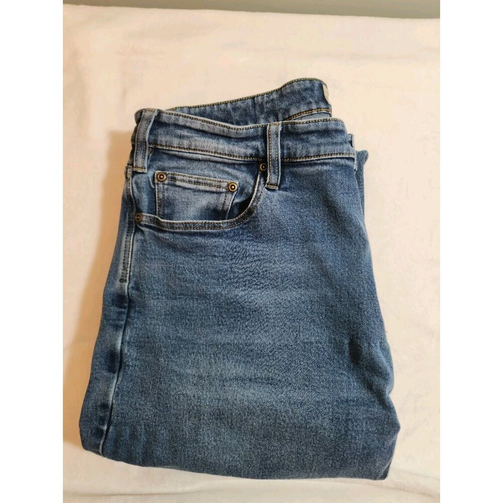 Orvis Five Pocket Jeans Mens 36 x 32 Blue Straight